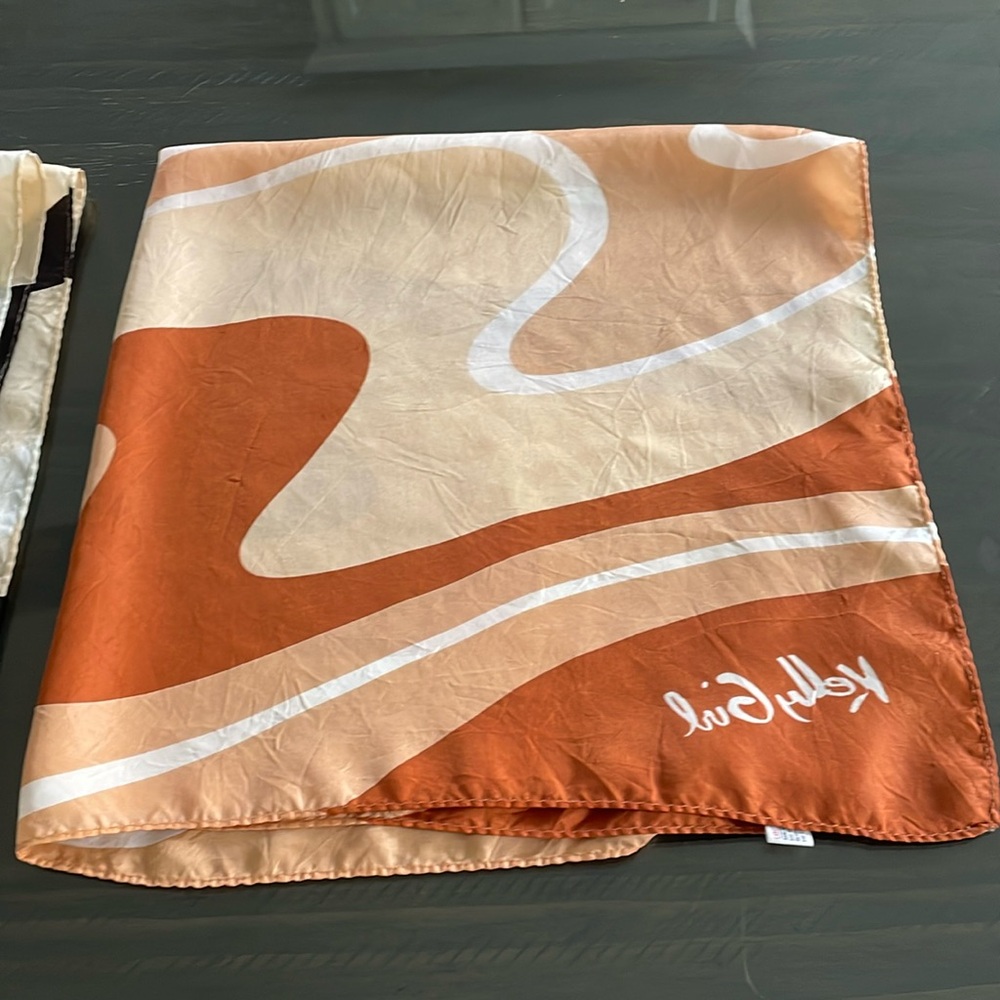 Vintage Kelly girl silk scarf